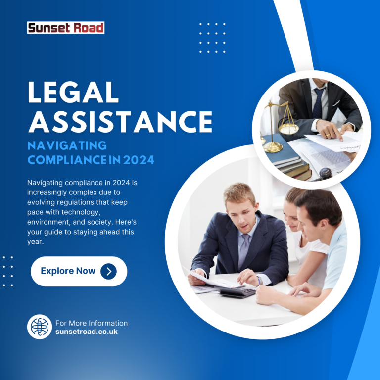 Blue and White Modern Legal Consultant Services Instagram Post